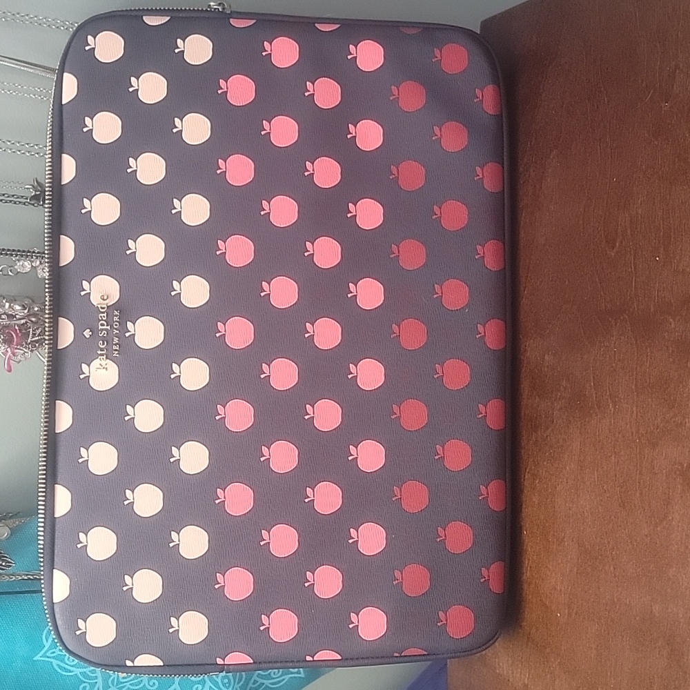Kate Spade colorful apples laptop case